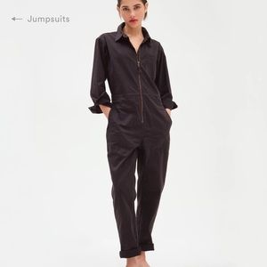 Alex Mill zip-front utility jumpsuit size XS